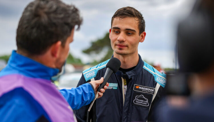 I couldn´t miss that opportunity, said Groszek after Race 2
