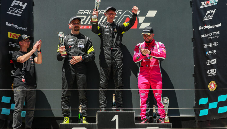 Double victory for Aditis Racing as Kadlečík takes first win and Groszek finished second